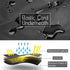 Viaky 210D Nylon Waterproof Bike Cover for 1 Bike, Anti Dust Rain UV Protection with Lock-holes Storage Bag