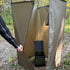 Backpacking onewind Portable Privacy Shower Tent with Pole, Ultralight Camping Shower Shelter Portable Toilet Tent