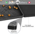 Dog Cat Pet Food Mat for Floor, Waterproof Slip Rubber Mat for Food and Water, Raised Edges Prevent Spill on Floor