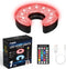 KINGTOP Rechargeable LED Golf Hole Light, Waterproof with Focused Illumination Lens, Remote-Controlled for Night Golf
