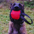 Dingo Gear Dog Tug Ball 6" - Strong Tugger, Bite Training, IGP, K9, Fun (Red S02781)
