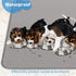 34"x52" (2 Pack) Washable Reusable Dog Pee Pads, Absorbent & Waterproof Puppy Training Pad for Crate, Playpen & Carpet