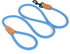 Mile High Life Mountain Climbing Dog Rope Leash, Genuine Leather Connection, 48 Inch
