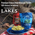 Thousand Lakes Freeze Dried Vegetables - Broccoli Florets 2-Pack, 1.2 Ounces Each, 100% Florets, No Salt Added