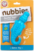 Arm & Hammer for Pets Nubbies Dental Toys Gator Dental Chew Toy for Dogs | Best Dog Chew Toy for Moderate Chewers | Reduces Plaque & Tartar Buildup Without Brushing, Gator