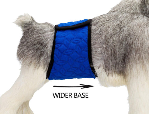 Mkono Male Dog Belly Band Wraps, Washable Dog Diapers for Small and Medium Dogs (3 Pack)