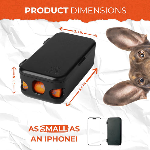 4 Pexter Dog Poop Bag Dispenser - Outdoor or Indoor Pet Waste Bag Dispenser Station - Stick-On or Screw-On Wall Mount