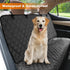 PETICON Waterproof Scratchproof Pet Bench Seat Covers for Cars, SUVs, Nonslip Durable Back Seat Cover for Dogs