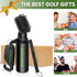 Pro Golf Club Cleaner Brush with Groove Sharpener Tool, Lockable Retractor Clip & 4 oz Water Squeeze Bottle