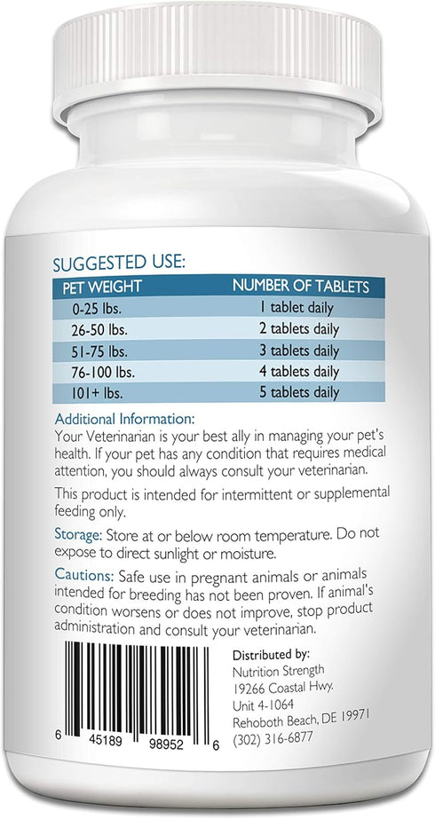 Coenzyme Q10 for Dogs, Ubiquinol Grain-Free Supplement, Promotes Heart Health, Cognitive & Energy Support, 120 Chewable