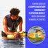 Luck route Dry Bag, Waterproof Backpack for Kayaking, Boating, Fishing, Quick-Access Outer Pocket