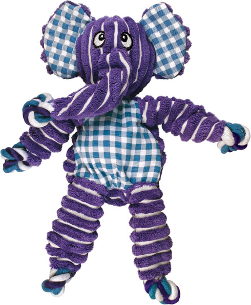 KONG Floppy Knots Knotted Rope Dog Toy, Tug Toy for Medium/Large Dogs, Elephant Design