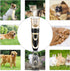 Dog Grooming Kit Clippers - Low Noise, Electric Quiet, Rechargeable, Cordless for Thick Coats, Suitable for Dogs & Cats