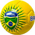 Just 4 Kicks Brasil Soccer Ball, Size 2, Brazil Mini Ball #2