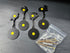 4 Reset, 3mm Pcs BB Gun Targets, Steel Spinning Shooting Targets, Animal Silhouette, Auto Pellet Airsoft Shooting