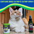 Smokey's Stash Cat Catnip Spray and Dried Organic Catnip Combo, Maximum Potency Bundle