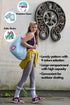Skate Bags with Lovely Heart and Star Patterns for Roller Skates, Ice Skates, Quad Skates, Inline Skates, Figure