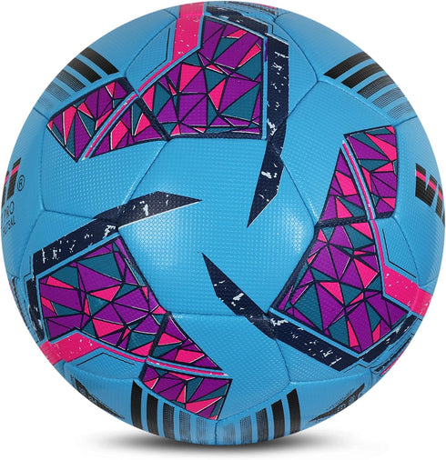 Vizari Reflect Pro Premium Indoor Soccer Ball - Size 4 Futsal Ball, Hand-Stitched, Shiny TPU Cover