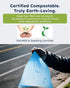 9x13, 240 (16 Wooflinen Unscented Compostable Dog Poop Bags Leak-Proof Dog Poop Bags Rolls Large Durable, Easy Tear