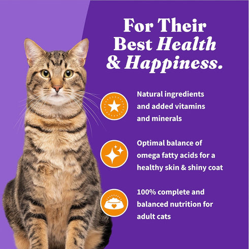 Halo Holistic Cat Food Dry, Cage-free Chicken Recipe, Complete Digestive Health, Adult Formula, 3-lb Bag