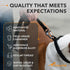 COLLAR Evolutor Extra Heavy Duty Dog Leash 4 Ft, Durable Leash for Large, Medium and Small Dogs (Black)