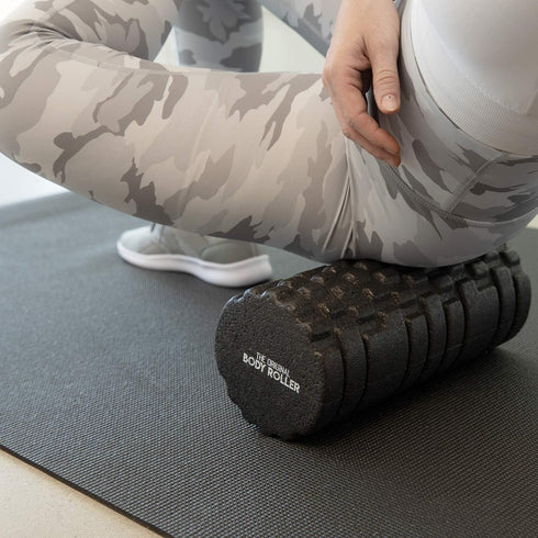 High Density Foam Roller Massager - Deep Tissue Massage for Back and Leg Muscles, Myofascial Release