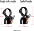 Granite Cricket Mountain Bike Bell, Single-Strike and Constant Cowbell Modes for 22.2mm to 35mm Handlebars