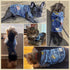 Cool Dog Jean Jacket, Small Puppy Outfits, Denim Coats for Small Medium Dogs, Blue Print, XL