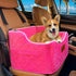 DAIIST Dog Car Seat for Small Dogs, Memory Foam Dog Booster Seat for