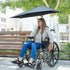 G4Free UPF 50+ Adjustable Beach Umbrella XL with Universal Clamp for Chair, Stroller, Golf Cart, Patio