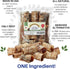 (3" 16 OZ) Dog Chews Beef Trachea Dog Treat Chew Made in USA. Grass Fed Farm-Raised American Beef. Glucosamine Rich