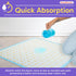 37"x54" 25 Count PetsWorld Health Monitoring Dog Pee Pads XXXL Color-Changing Pet Pee Pads for Dogs & Pets, Leak-Proof