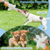 GLIDESMOOTH Dog Toys for Aggressive Chewers, Goose Chew Toy for Dogs, Squeaker Crinkle Plush Toy, Tough Interactive Dog