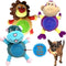 Jalousie Extra-Large Dog Squeaky Toy, Interactive Rope Plush Toy for Small Medium Large Breeds, 3 Pack