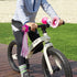 Girls Bike Basket, Front Handlebar Bicycle Basket with Bike Horn, Wheel Beads, Stickers, Streamers Kit