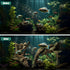 Driftwood for Aquarium - 2 Pieces Large Natural Drift Wood, 14-18 Inches Assorted Branch Decorations for Reptile Hide
