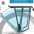 YONTUO Rear Bike Rack, Bicycle Pannier Rack with Extra Long Tubular Mounting Brackets, Adjustable Fit 26”-29”