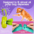 720 Counts 41% 59% Pet N Pet Lavender Scented, Colorful Poop Bags for Dogs, Plant Based & PE Dog Poop Bags Rolls, Extra