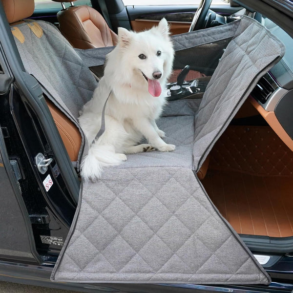 Dekeyoo Front Seat Dog Car Seat for Small/Medium Dogs with Door Protection Full