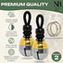 Premium Extra Loud Collar Bells for Pets - Handmade in the USA, Brass & Nickel Silver, Pair