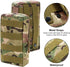 Gogoku 3 Pack Pack Molle Pouch Combo Water Bottle Pouch Holder Tactical Molle Pouches Compact Utility Waist Bag