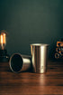 Stainless Steel 10 oz Cups Tumbler (4 Pack) - Stackable Durable Metal Drinking Glasses