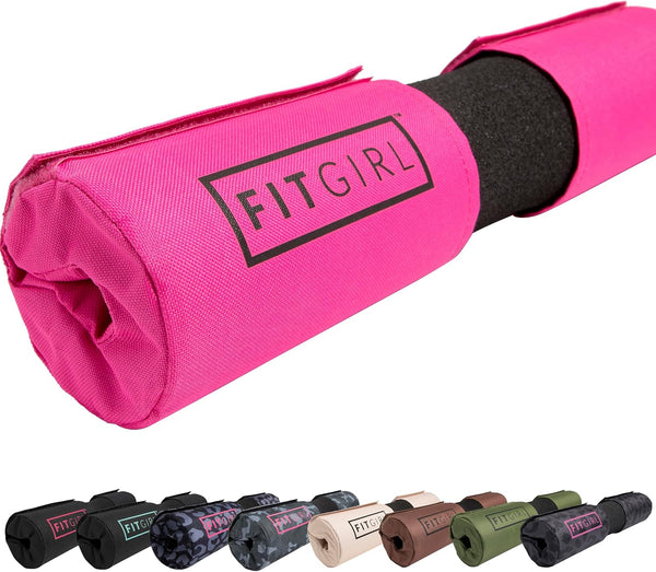 FITGIRL Squat Pad and Hip Thrust Pad for Leg Day, Barbell Pad for Comfortable Squats and Lunges