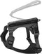 TUG Grab Dog Harness with Integrated Traffic Leash, Magnetically Attached for Quick Control, Medium/Black