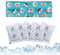 KUDES Dog Cooling Bandana Collar with Recyclable Ice Packs, Adjustable Ice Chill Out Scarf for Small Medium Large Dogs