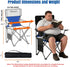 (500LBS Oversized/300LBS DIAMONDFORGE High Back Camping Chair for Adult, Portable Folding Camp Chair, Outdoor Camping
