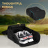Golf Shoe Bag for Men Women, Padded Carry Bags with Clasped Strap Handle & Side Ventilation, 3 Pockets for Accessories