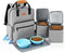 Dog Travel Bag All-in-One Set: DELOMO 25L Airline Approved Dog Travel Backpack