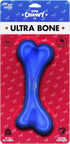 Tuff Pupper SuperChewy Tough Dog Bone Toy, Lifetime Replacement, Strong Natural Rubber, Great Fetch Toy for Dogs