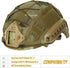 OneTigris Tactical Fast Cloth Helmet Cover for Ops-Core Fast PJ Helmet, Size M/L, Airsoft Cover in M/L